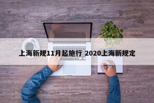 上海新规11月起施行 2020上海新规定